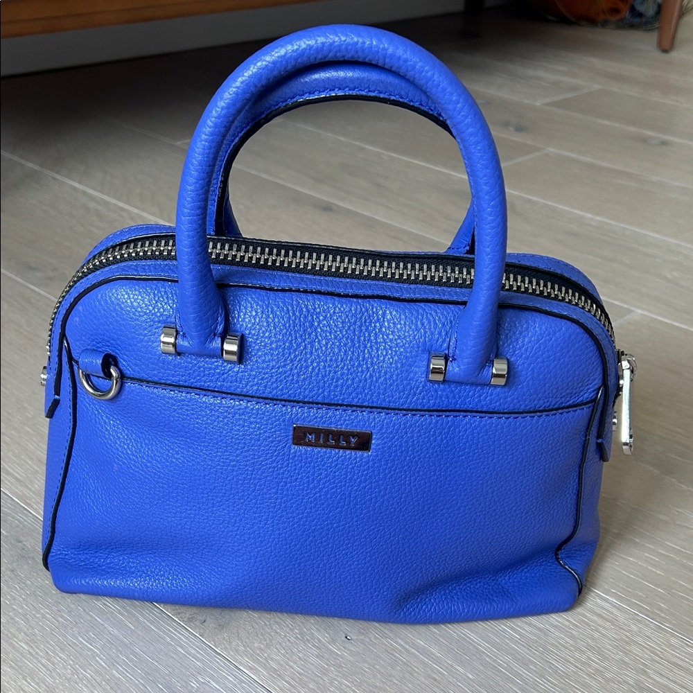 Milly Vibrant Blue Satchel